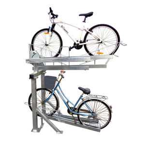Easy Metal Bicycle Technology Dubbeldäck parkeringsställ utomhus